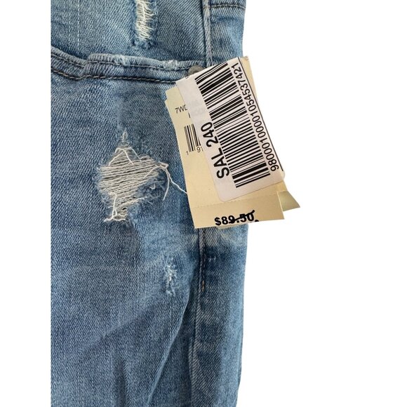 Lucky Brand Brooke Legging Jean Mid Rise Slim Fit Distressed Denim Size 2/26 New - Picture 6 of 10